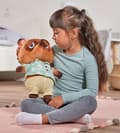 Miniatyrbild 3 av 4: Animal Crossing Plyschleksak - 109231005 - Tom Nook XL Plyschleksak 40 cm Flerfärgad