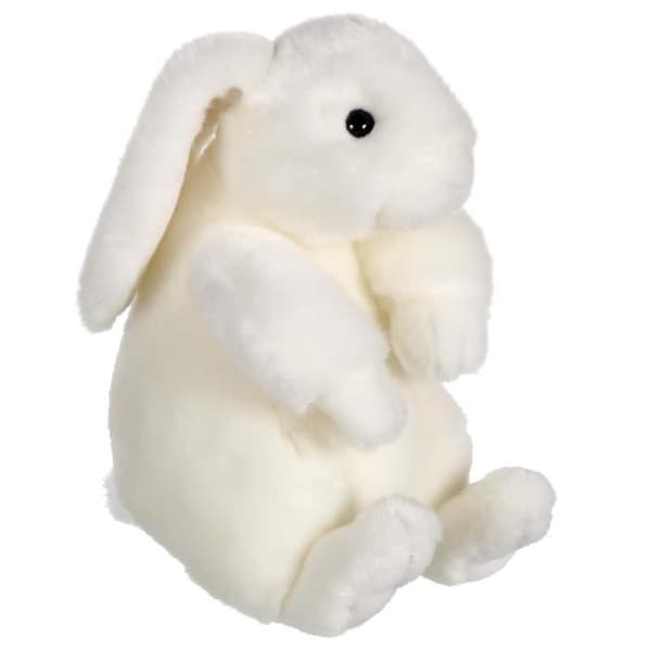 Sitting Rabbit Plyschleksak - GIPSY - Vit - Blandat - 0 månader - Plysch