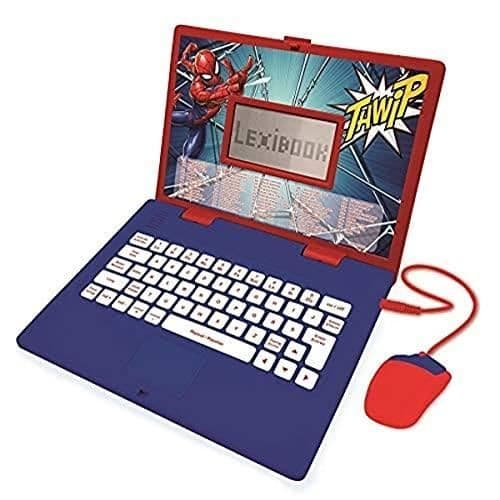 LEXIBOOK JC598SPI3 SPIDER-MAN TWÅSPÅKIG BÄRBÄRDARE FÖR UTBILDNING ENGELSKA