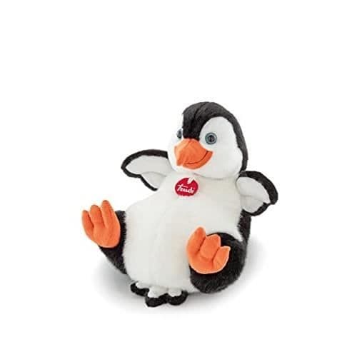 Plushtoy - TRUDI - PINGUIN PIN - Vit/Bläck - Maskintvättbar - 3 år och äldre