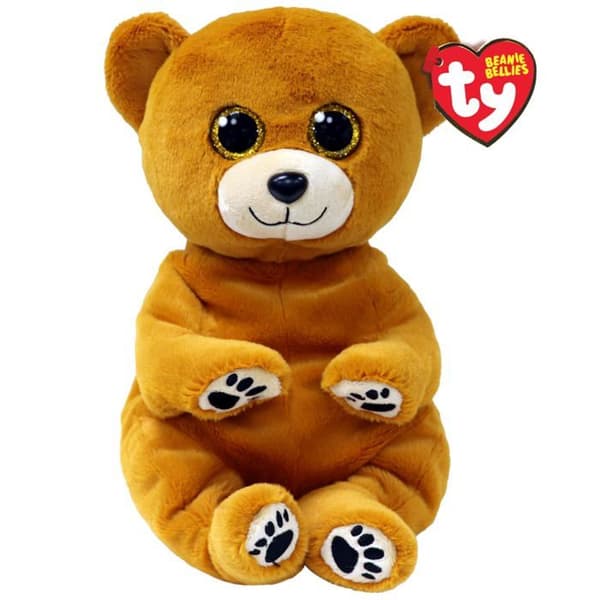 Peluche Ty inc. - 43206 TY - Mascot TY Beanie Bellies DUNCAN brun mjukisdjur 24cm 43206