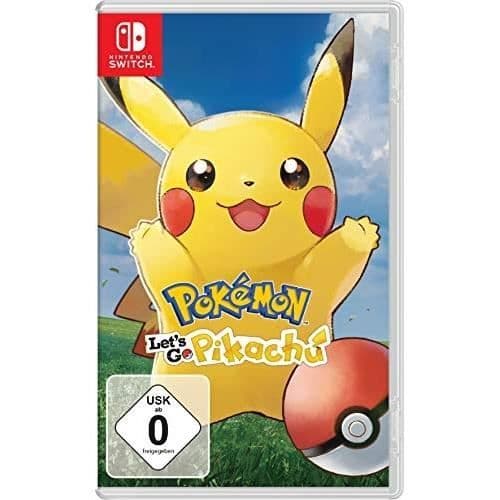 TV-spel - NINTENDO - POKÉMON: LET'S GO, PIKACHU! - Färg Svart - Mått 20x15x5cm - Pokémon-licens