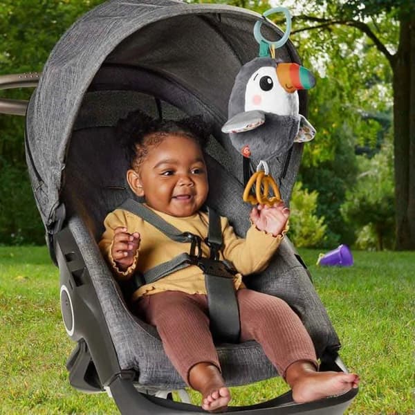 Bebiseleksak - Fisher Price - Flygande och flytande tukan - Ljudeffekter - Från födseln