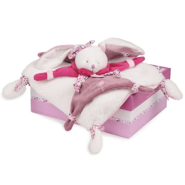 Cerise The Rabbit Helper - DOUDOU ET COMPAGNIE - 27cm - Rosa - Baby - Girl