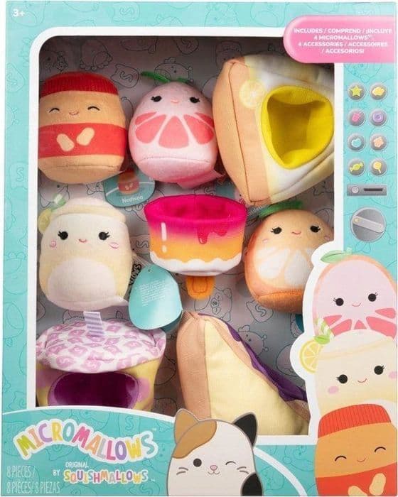 Peluche Orbico *****Squishmallows 6 cm Blind Deluxe Plush W1 48090