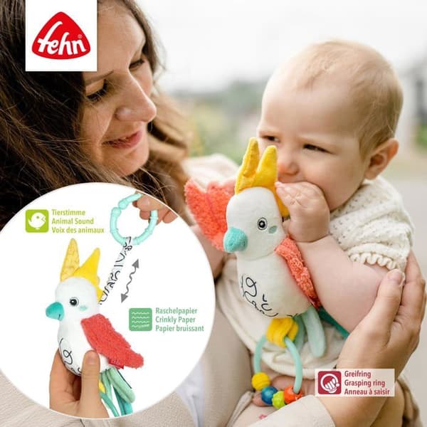 Peluche Fehn - 049060 - Kvittrande fågel