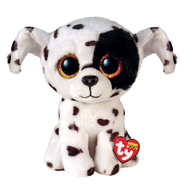 Ty Beanie Boo's Luther the Dalmatian Plyschleksak 15cm