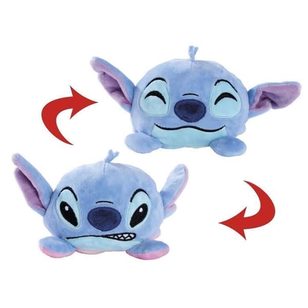 Plysch - Lilo And Stitch - Stitch Vändbar - 8 Cm