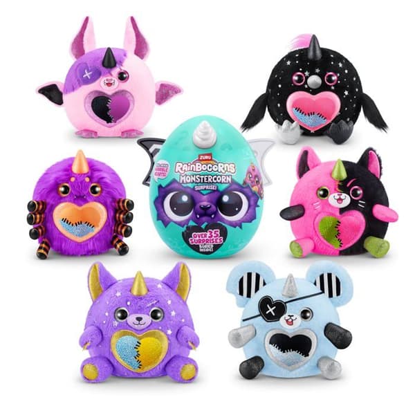 Peluche Rainbocorns - 9297D - Monstercorn Surprise, (Spindel) Leksaker för Flickor, peluche, Halloween