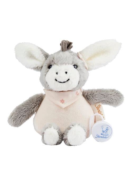 Doudou Sterntaler - 6002318 - Liten musikkboks i form av eselet Emmi Girl flora rosa
