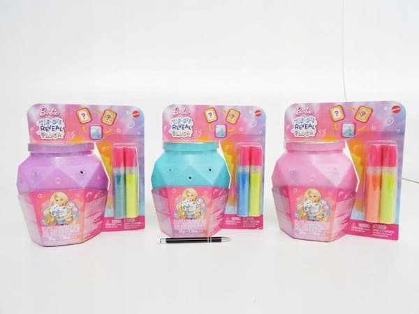Peluche Mattel - HWD29 - Måla din egen BRB mjukisdjur 17,5 cm MIX DIS12