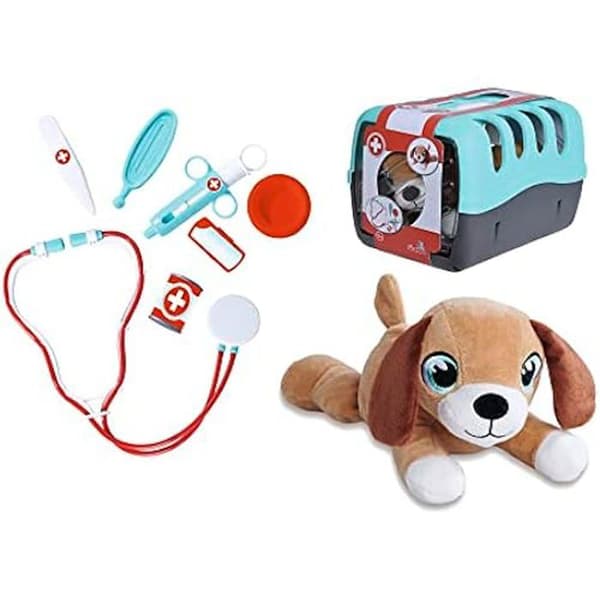 Veterinärväska - SIMBA - 105541003 - Kramdjur - 7 delar - 24 cm - Inkluderade tillbehör
