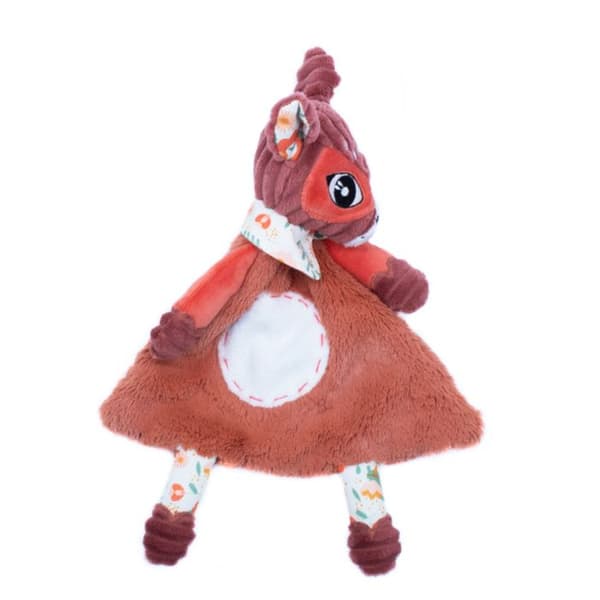 Doudou Mélimélos - LES DEGLINGOS - Fawn - Flerfärgad - 0 månader - Födelse - Rosa - Blandat