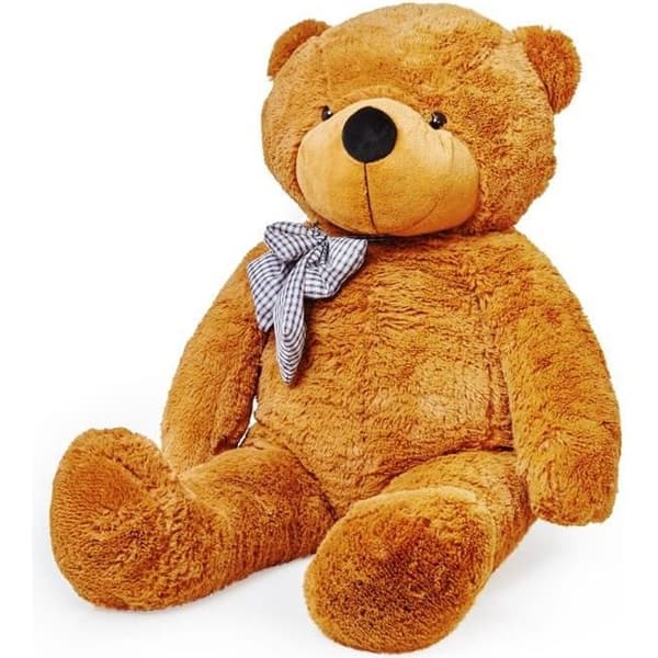 Lumaland Jätte nalle XXL nalle brun 120 cm