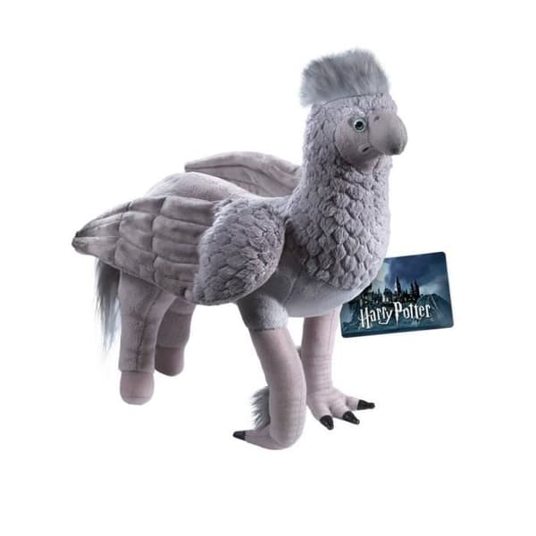 Peluche - Noble Collection - Harry Potter - Buckbeak - 18 x 36 cm - Brun - För barn