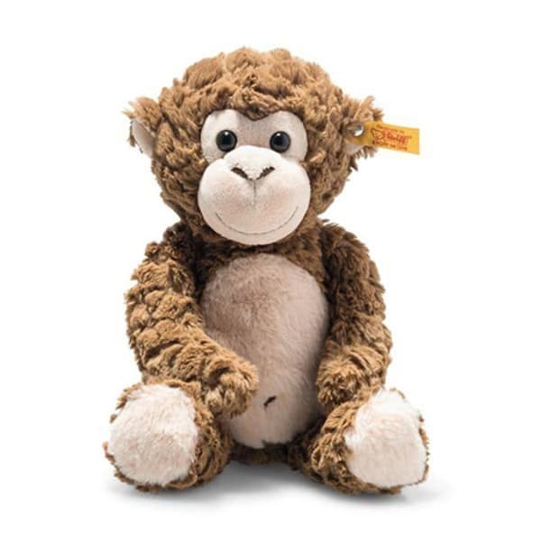 Steiff Plyschleksak - 60427 - Soft Cuddly Friends Bodo Monkey Monkey, 0, Braun, 30 cm