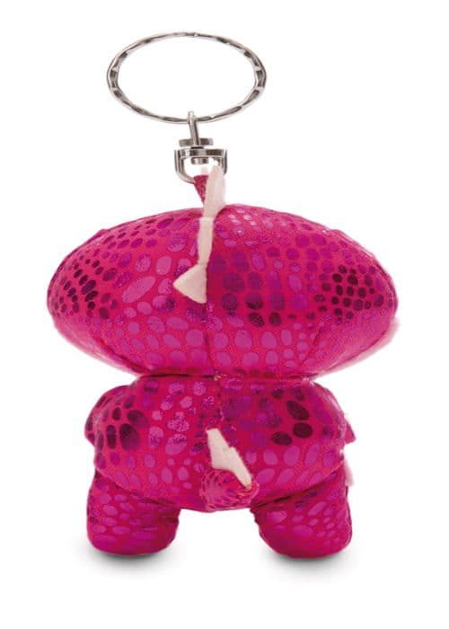 Peluche Nici - 49391 - Nyckelring GLUBSCHIS Draken Kay-Kay 9 cm Rosa
