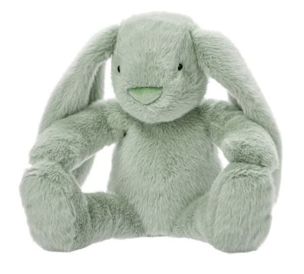 Peluche Beppe - 13800 BEPPE - Kaninmaskot Nicolette grön 40cm 13800