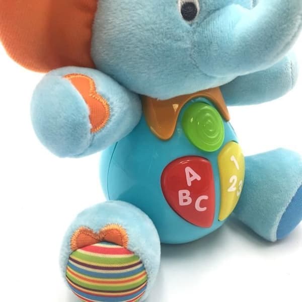 WinFun 0689 - KVM SWITCH - Timber elephant, Sing and Me (CPA Toy)