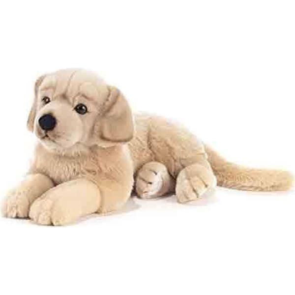 Peluche - Plush & Company - Golden Retriever - 45 cm - Svart - Blandat