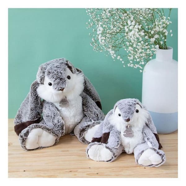 Plyschleksak - Bear story - HO2297 - MARIUS KANIN 40 cm - Grå - Inredning - 581 g