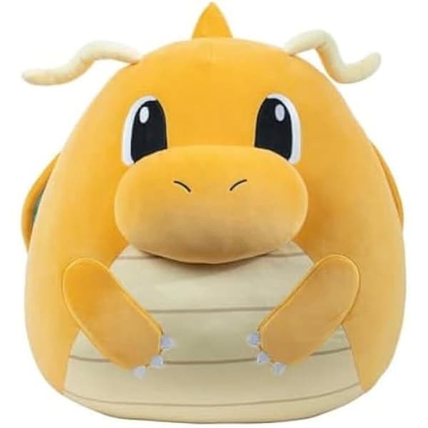 Peluche - SQUISHMALLOWS - Dragonite - 35,6 cm - Flerfärgad - Under Pokémon-licens