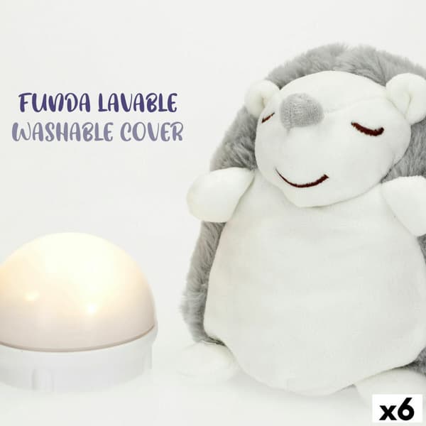Musical Plush Toy Colorbaby Plastic 16 x 14 x 14 cm (6 Units)