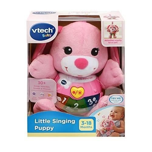 Plyslegetøj - Vtech - Chant'toutou 502355 Pink