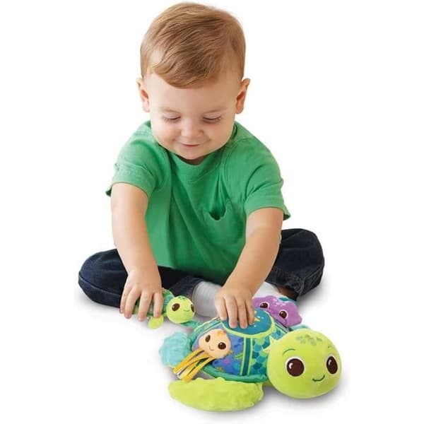 VTECH BABY - Leikkisäleikkuri - Juju, Äitikilpikonna - Herättää aistit (Kierrätetyistä muovipulloista)