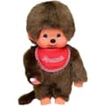 Miniatyrbild 1 av 3: Monchhichi Röd Haklapp Pojke 20 cm