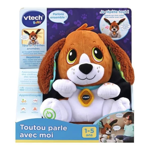 VTECH BABY - Talk to Me Hund - Brun