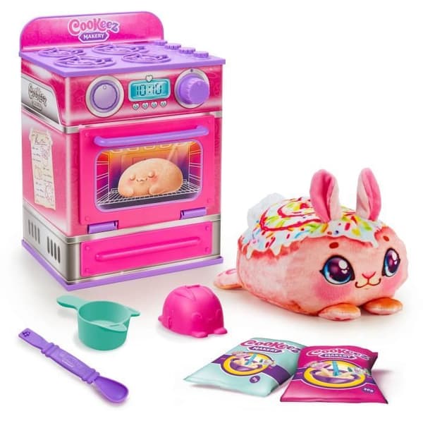 Pink Pastry Factory - MOOSE TOYS - COOKEEZ MAKERY - Interaktiv ovn, duftende plys og tilbehør