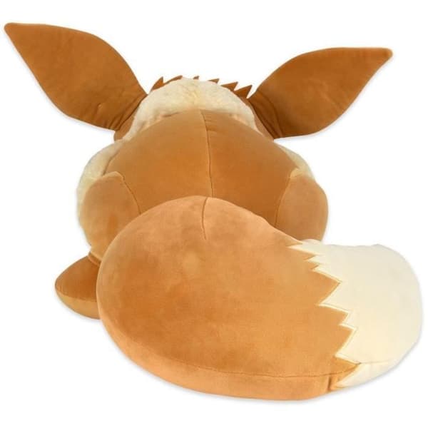 Mjukisdjur - BANDAI - Pokémon - Eevee (Eevee) 40cm - Mycket mjuk sovande Pokémon mjukisdjur - JW0222