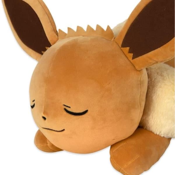 Mjukisdjur - BANDAI - Pokémon - Eevee (Eevee) 40cm - Mycket mjuk sovande Pokémon mjukisdjur - JW0222