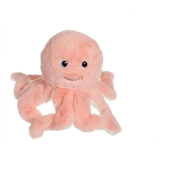 Blæksprutte Plys - GIPSY TOYS - Lyserød, 32 cm