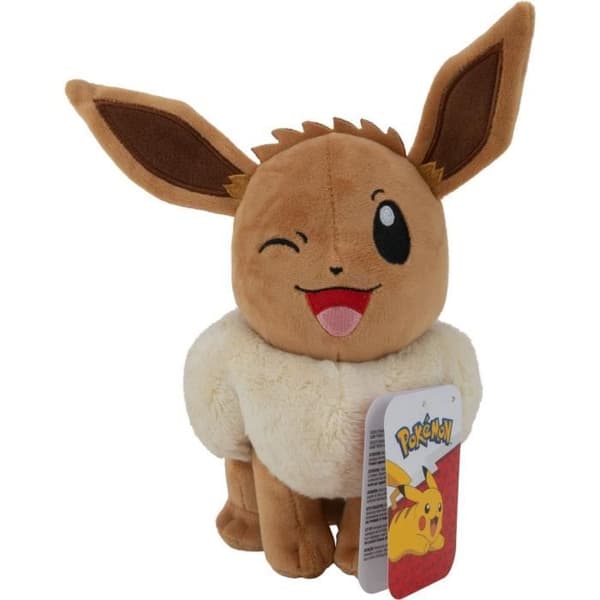 Plysch - BANDAI - Pokémon Eevee - 20 cm, ren mjukhet och ömhet