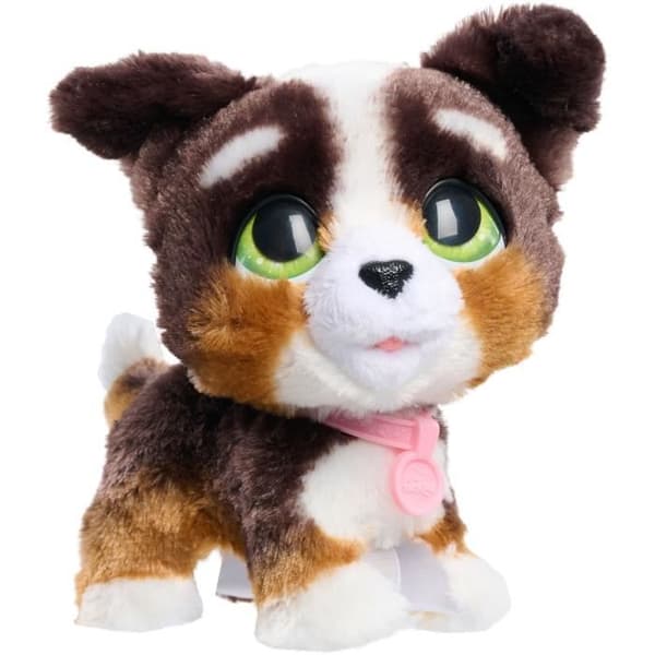 Interaktiv leksak - FURREAL FRIENDS - Stor vandrande valp 23 cm - Interaktivt husdjur med koppel