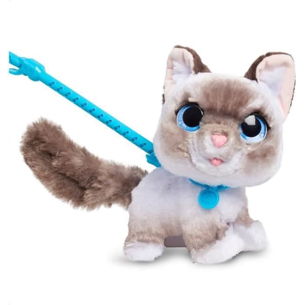Interaktiv leksak - FURREAL FRIENDS - Stor vandrande kattunge 23 cm - Interaktivt djur med koppel
