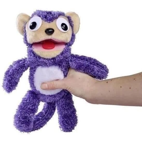 Smoby - Screamerz - Hauska interaktiivinen pehmolelu - Apina - 28 cm - Ääntää ravistettaessa tai painettaessa