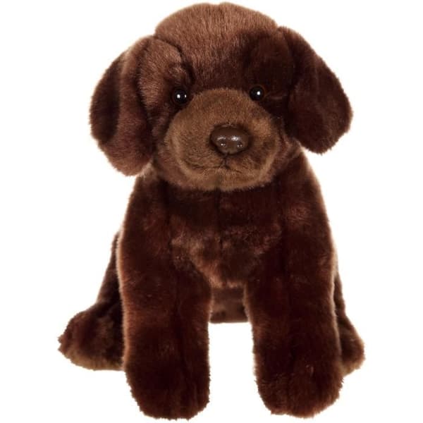 GIPSY TOYS Brun Labrador Hund Gosedjur - Sittande, 25 cm