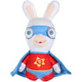 Pikkukuva 1 / 4: RAVING RABBIDS Punainen Supersankari Pehmolelu Äänellä - 18 cm