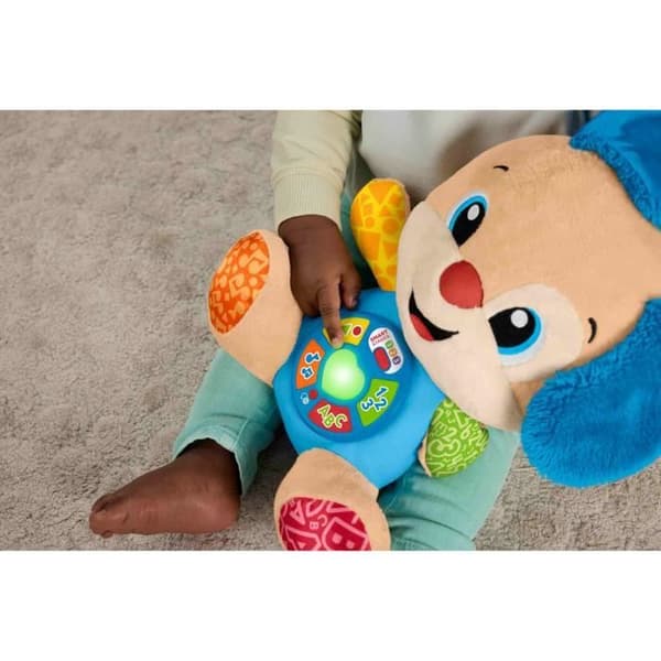 Fisher-Price-Naura ja opi-Puppy Progressiivinen Kehitys-Musikaalinen Pehmolelu JFD20