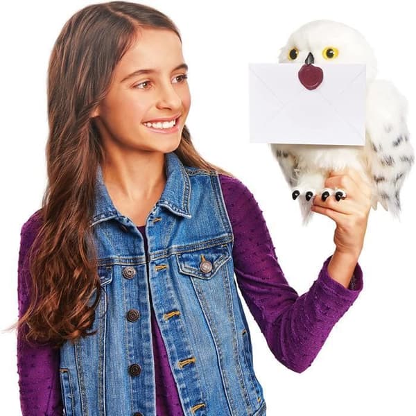 Harry Potter – Fortryllede Hedwig – Interaktiv Plys – Fra 5 år – 30 cm