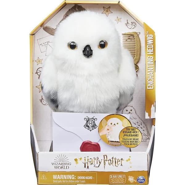 Harry Potter – Fortryllede Hedwig – Interaktiv Plys – Fra 5 år – 30 cm
