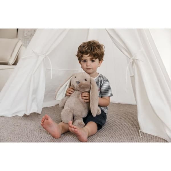 Trendig kanin taupe - 28 cm
