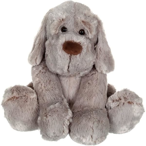 Gipsy Toys - Flatoutou-koira - Pehmolelu - 50 cm - Harmaa