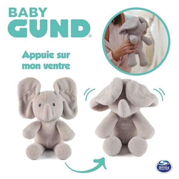 SPIN MASTER HIDE AND SEEK FLAPpy THE ELEPHANT -ase