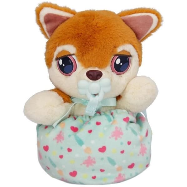 Pehmolelu toiminnoilla - IMC Toys - 922402 - Baby Paws Mini - minun vauvani Shiba Inu -koira