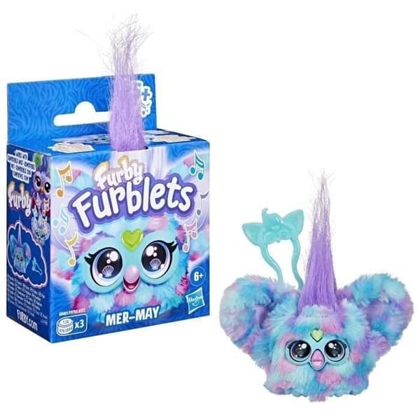 Furby Furblets Mer-May, mini elektronisk plysch