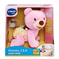 Miniatyrbild 3 av 3: VTECH BABY - Björn, 1, 2, 3 Följ Mig - Rosa